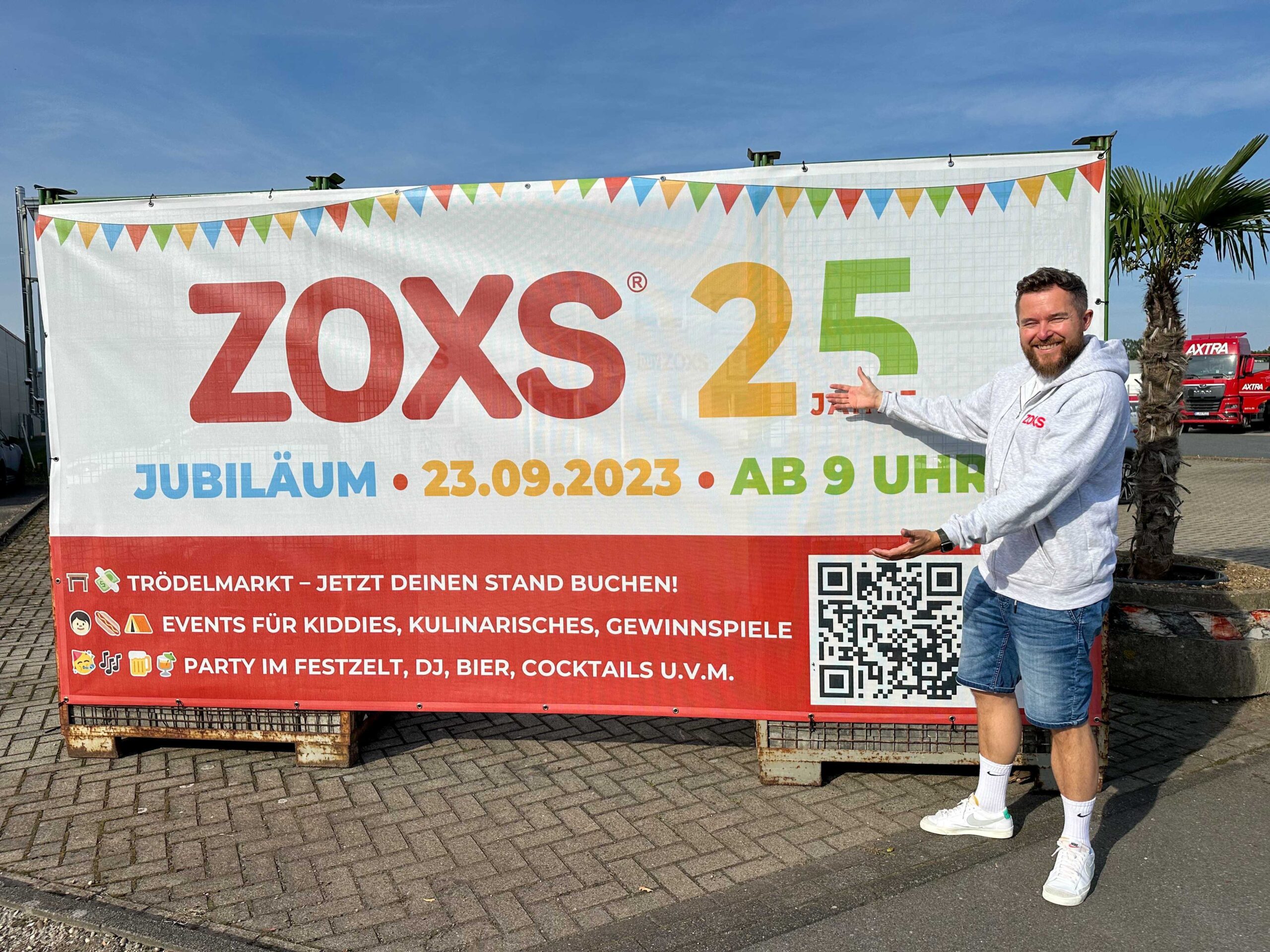 ZOXS feiert 25 Jahre mit einzigartigem Familienfest & Trödelmarkt